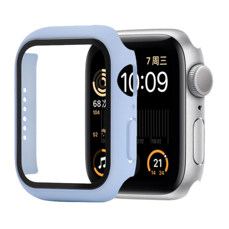 Shockproof PC+Tempered Glass Protective Case with Packed Carton For Apple Watch Series 6 & SE & 5 & 4 40mm