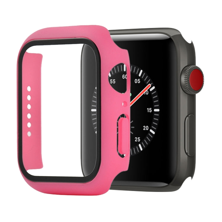 Shockproof PC+Tempered Glass Protective Case with Packed Carton For Apple Watch Series 3 & 2 & 1 38mm