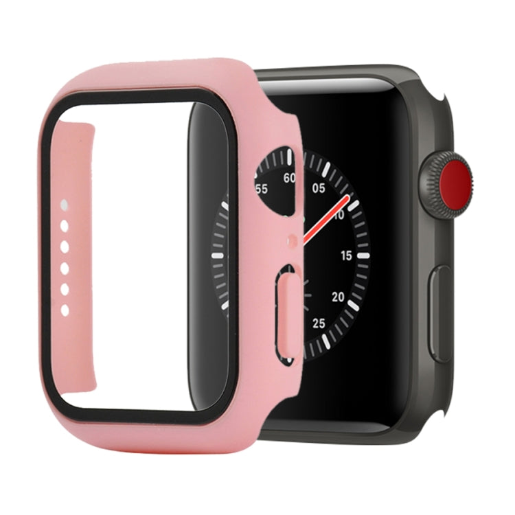 Shockproof PC+Tempered Glass Protective Case with Packed Carton For Apple Watch Series 3 & 2 & 1 38mm