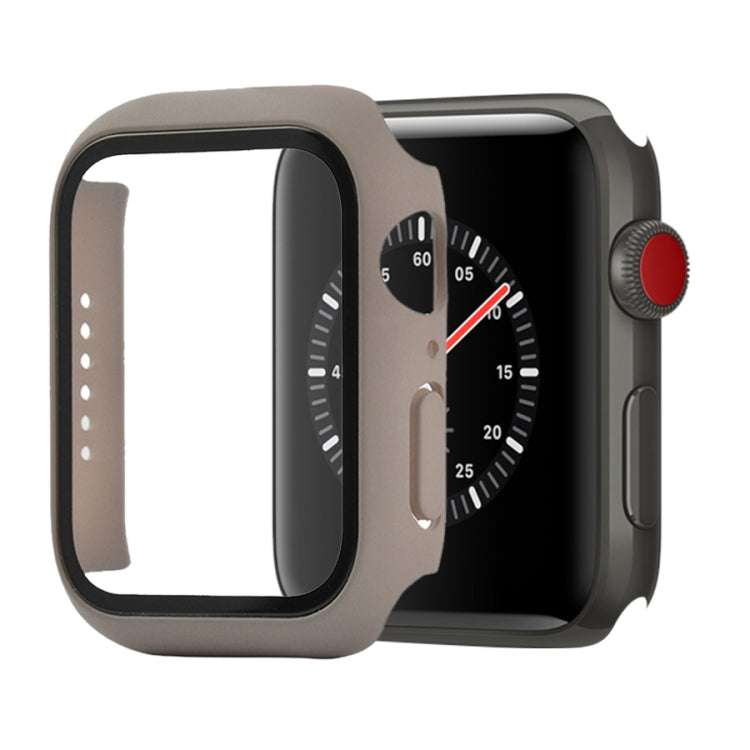 Shockproof PC+Tempered Glass Protective Case with Packed Carton For Apple Watch Series 3 & 2 & 1 38mm