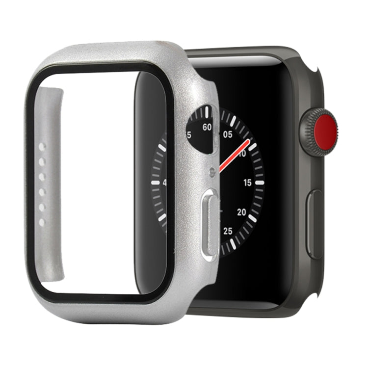 Shockproof PC+Tempered Glass Protective Case with Packed Carton For Apple Watch Series 3 & 2 & 1 38mm