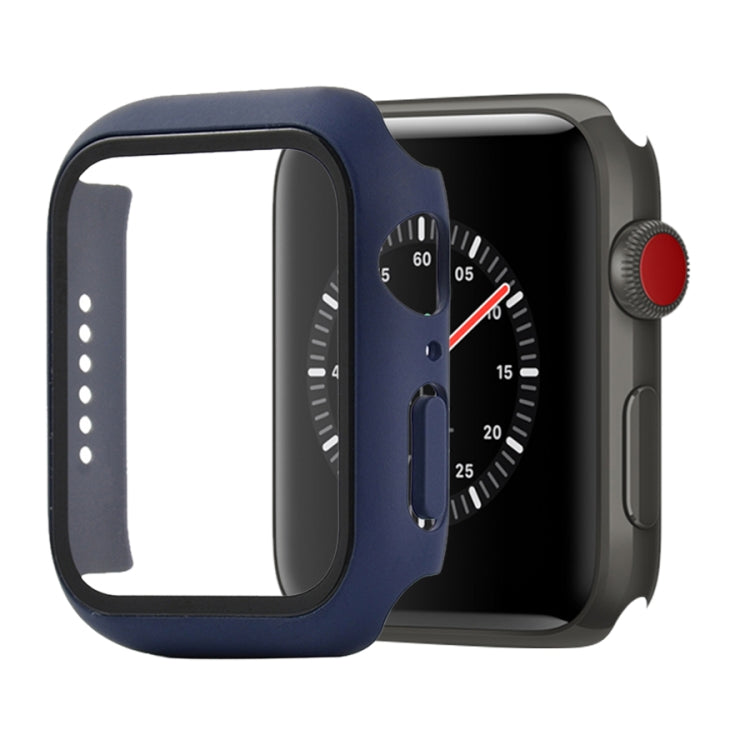 Shockproof PC+Tempered Glass Protective Case with Packed Carton For Apple Watch Series 3 & 2 & 1 38mm