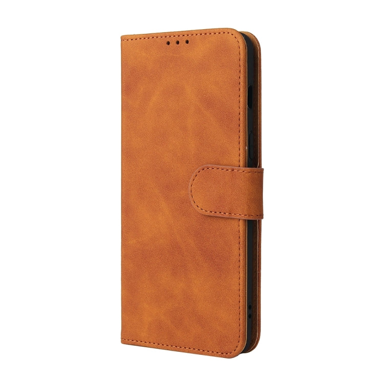 For OnePlus Nord 2 5G Solid Color Skin Feel Magnetic Buckle Horizontal Flip Calf Texture PU Leather Case with Holder & Card Slots & Wallet