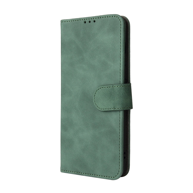 For OnePlus Nord 2 5G Solid Color Skin Feel Magnetic Buckle Horizontal Flip Calf Texture PU Leather Case with Holder & Card Slots & Wallet