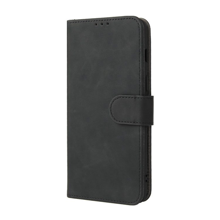 For OnePlus Nord 2 5G Solid Color Skin Feel Magnetic Buckle Horizontal Flip Calf Texture PU Leather Case with Holder & Card Slots & Wallet