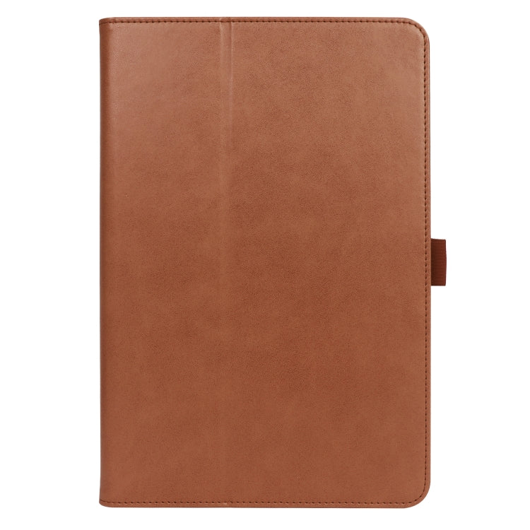 For Amazon Kindle Fire HD 10/HD 10 Plus 2021 Retro Texture PU Leather Horizontal Flip Leather Case with Holder & 2 Card Slots & Hand Strap & Sleep / Wake-up Function