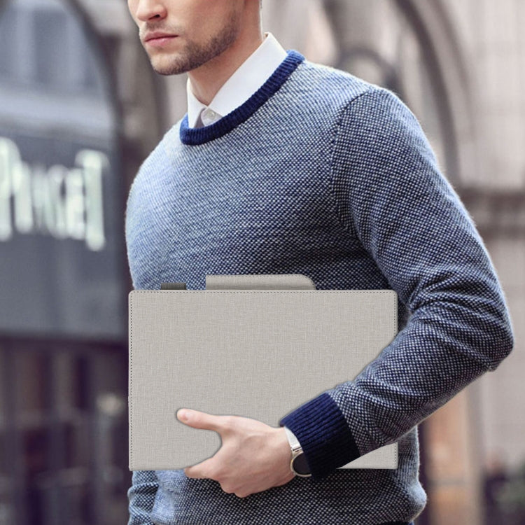For reMarkable 2 10.3 inch 2020 / 2021 Business Weave Texture Horizontal Flip Leather Case with Holder & Hand Strap