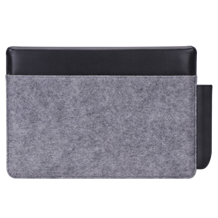 For reMarkable 2 10.3 inch 2020 PU + Felt Material Vertical Flip Briefcase with Pencil Case & Wallet