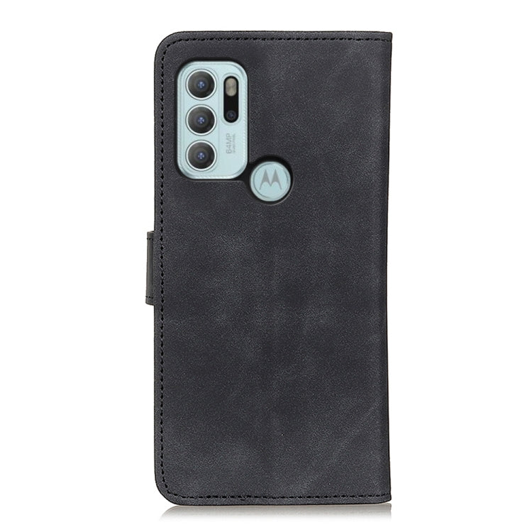 For Motorola Moto G60S KHAZNEH Retro Texture Horizontal Flip Leather Case with Holder & Card Slots & Wallet