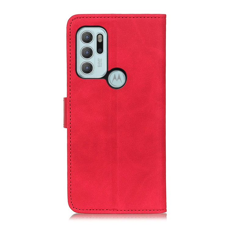 For Motorola Moto G60S KHAZNEH Retro Texture Horizontal Flip Leather Case with Holder & Card Slots & Wallet