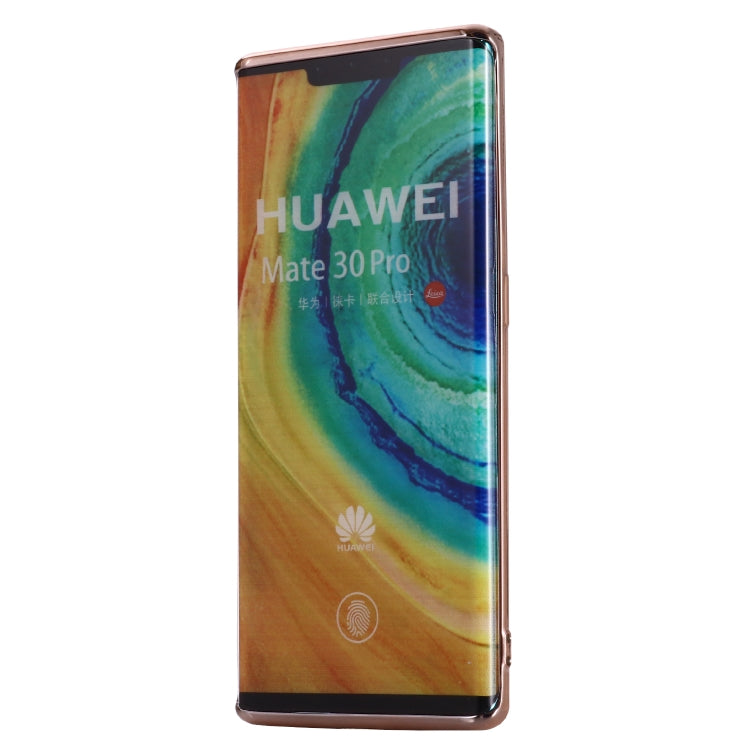 For Huawei Mate 30 Pro GEBEI Plating TPU Shockproof Protective Case