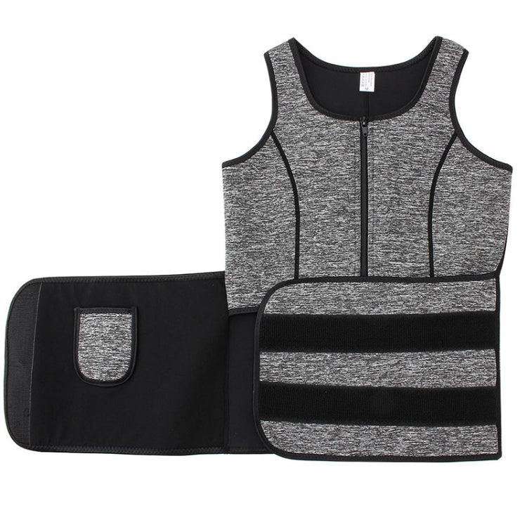 Neoprene Men Sport Body Shapers Vest Waist Body Shaping Corset, Size: