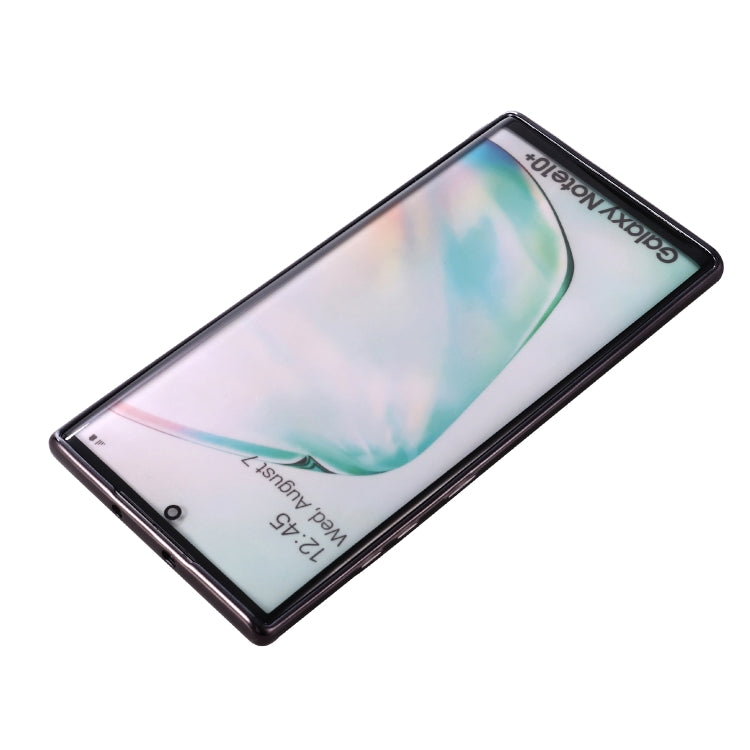 For Galaxy Note 10 GEBEI Plating TPU Shockproof Protective Case