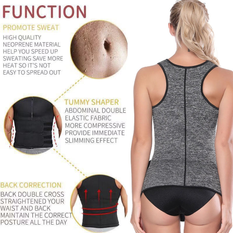 Neoprene Women Sport Body Shapers Vest Waist Body Shaping Corset, Size: