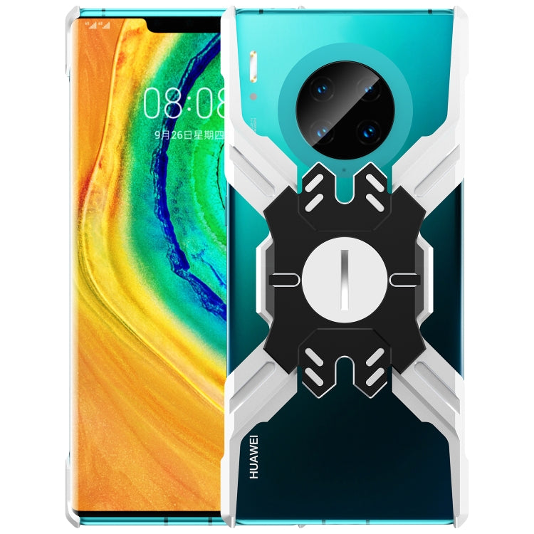 For Huawei Mate 30 Pro Hero Series Anti-fall Wear-resistant Metal Protective Case with Bracket
