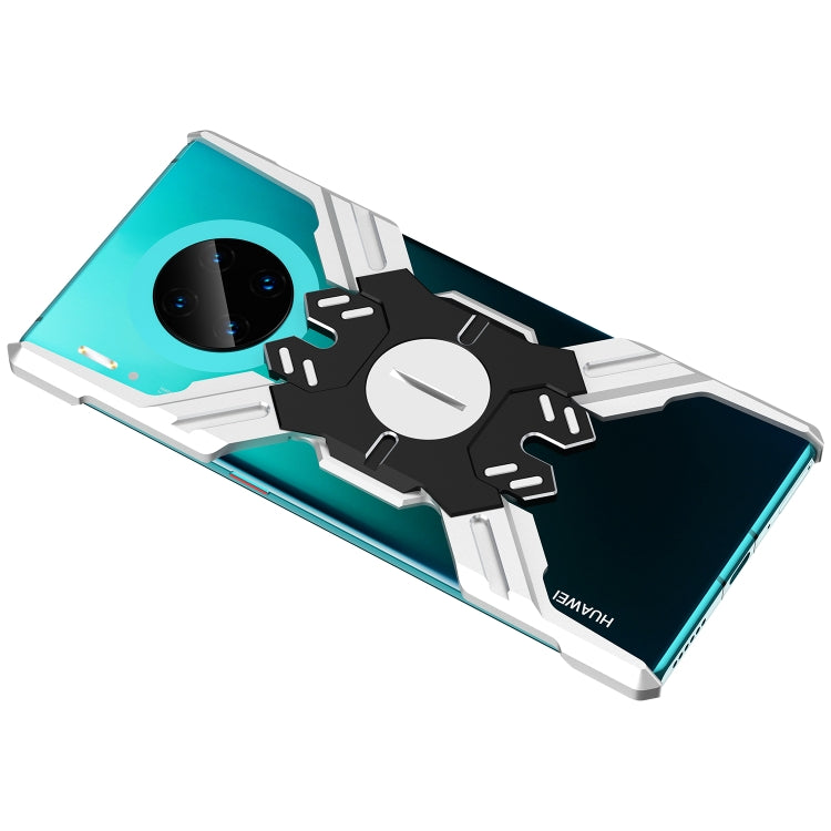 For Huawei Mate 30 Hero Series Anti-fall Wear-resistant Metal Protective Case with Bracket