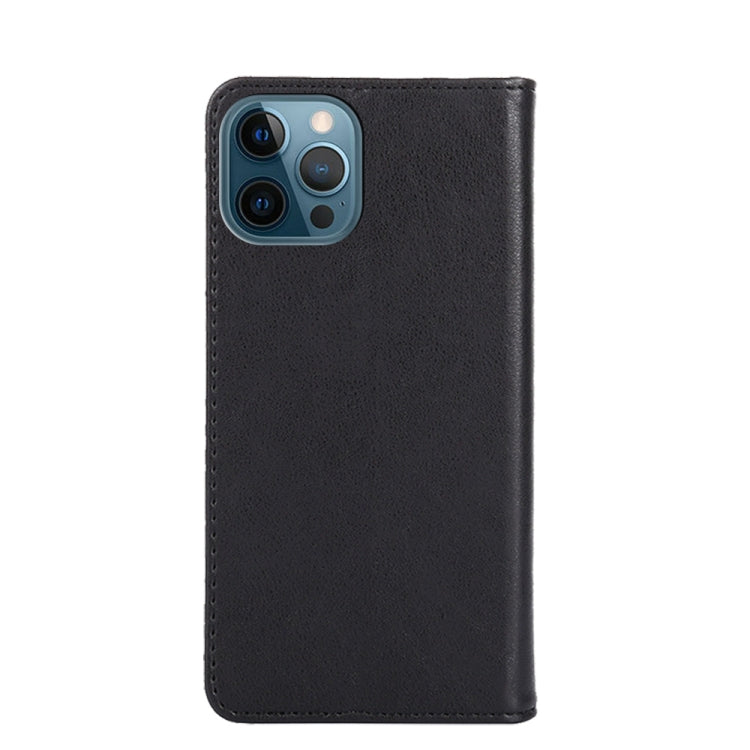 For iPhone 13 Pro Non-Magnetic Retro Texture Horizontal Flip Leather Case with Holder & Card Slots & Wallet