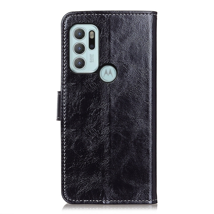 For Motorola Moto G60S Retro Crazy Horse Texture Horizontal Flip Leather Case with Holder & Card Slots & Photo Frame & Wallet