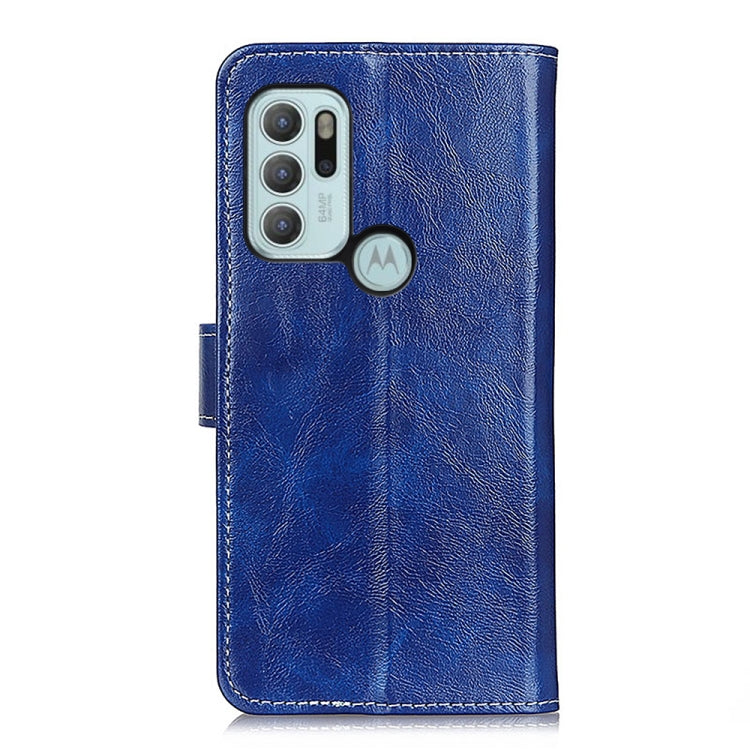 For Motorola Moto G60S Retro Crazy Horse Texture Horizontal Flip Leather Case with Holder & Card Slots & Photo Frame & Wallet