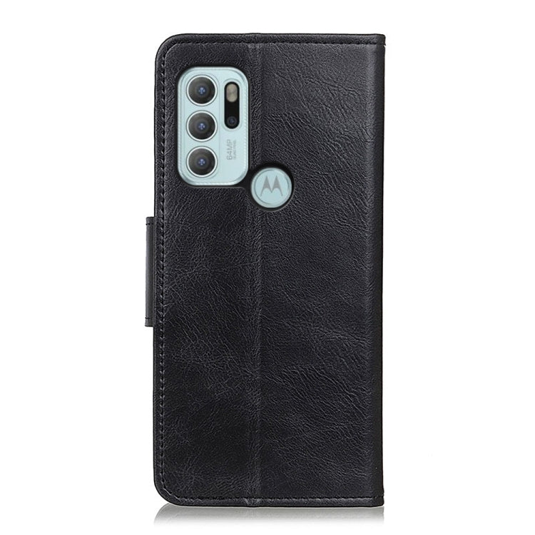 For Motorola Moto G60S Mirren Crazy Horse Texture Horizontal Flip Leather Case with Holder & Card Slots & Wallet