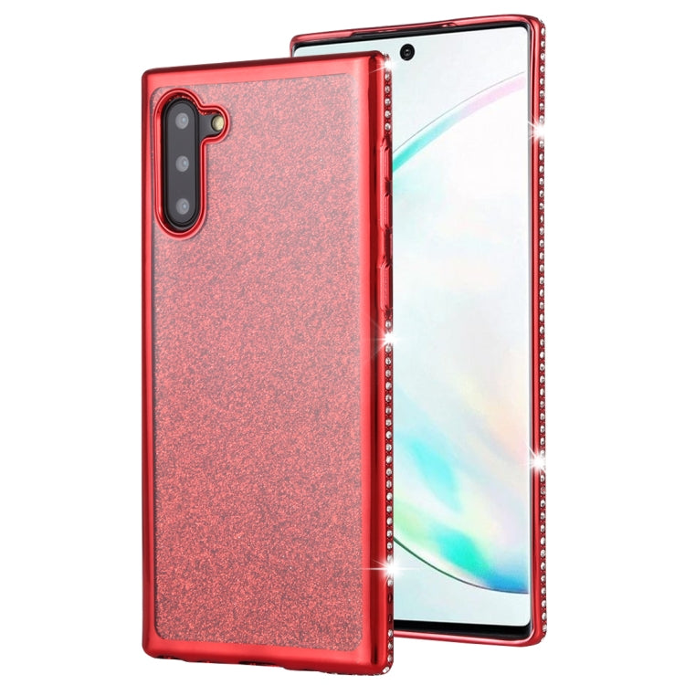 For Galaxy Note10 / Note10 5G Diamond Encrusted Flash Powder TPU Case