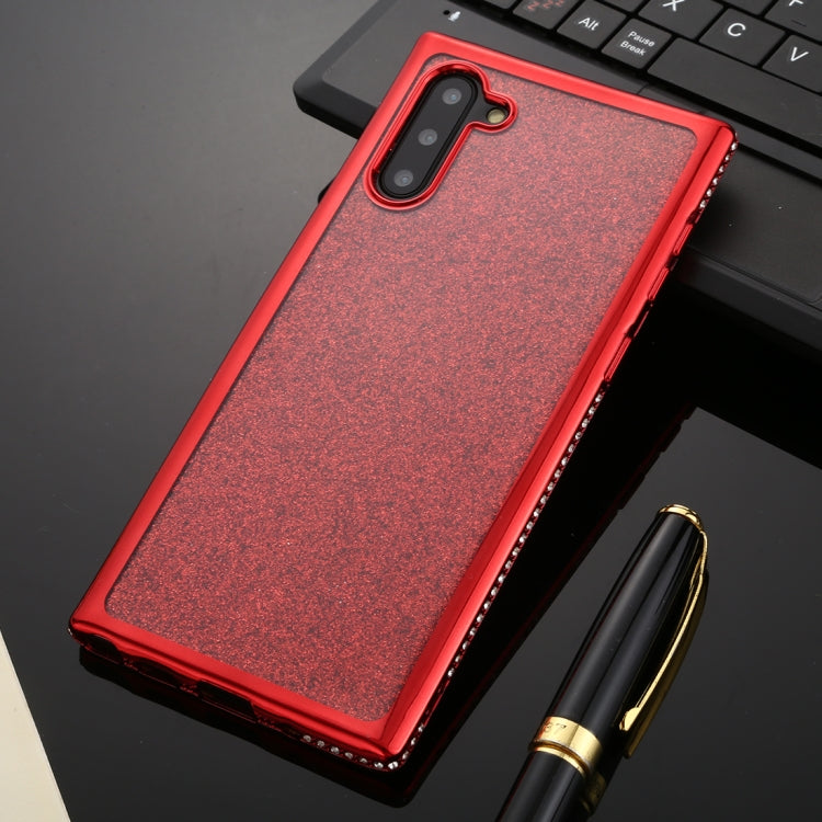 For Galaxy Note10 / Note10 5G Diamond Encrusted Flash Powder TPU Case