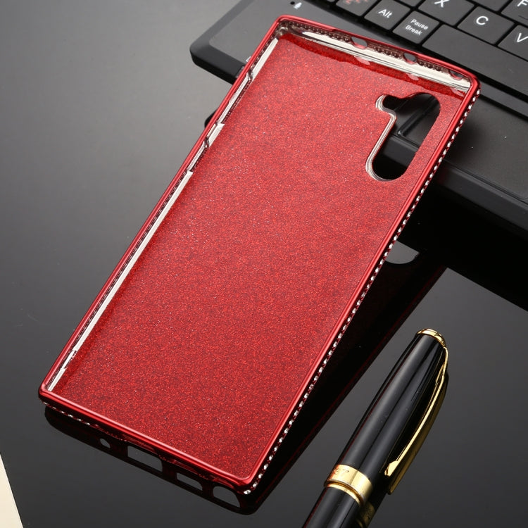 For Galaxy Note10 / Note10 5G Diamond Encrusted Flash Powder TPU Case