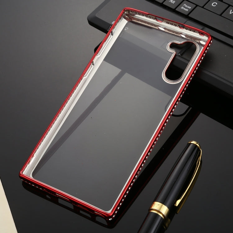 For Galaxy Note10 / Note10 5G Diamond Encrusted Flash Powder TPU Case