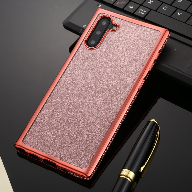 For Galaxy Note10 / Note10 5G Diamond Encrusted Flash Powder TPU Case