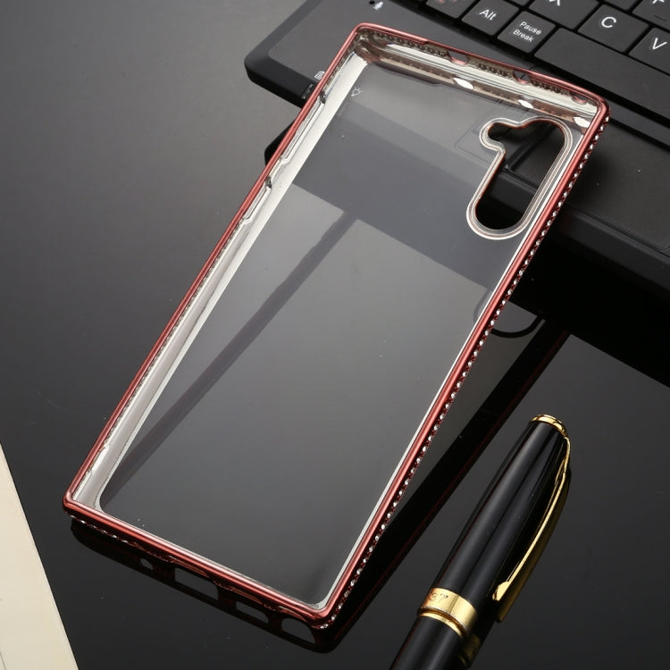 For Galaxy Note10 / Note10 5G Diamond Encrusted Flash Powder TPU Case