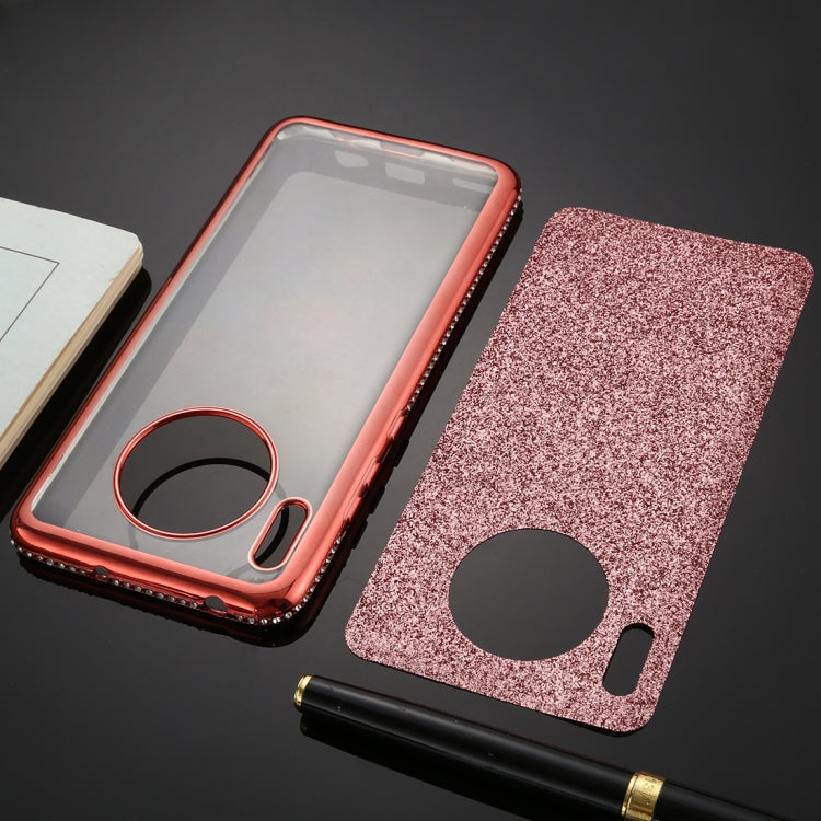 For Huawei Mate 30 Diamond Encrusted Flash Powder TPU Case