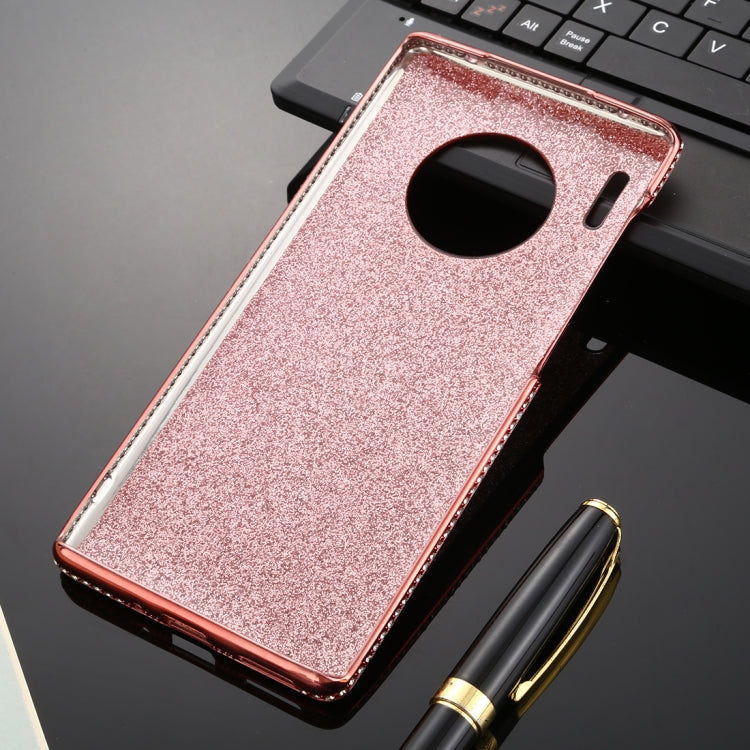 For Huawei Mate 30 Pro Diamond Encrusted Flash Powder TPU Case