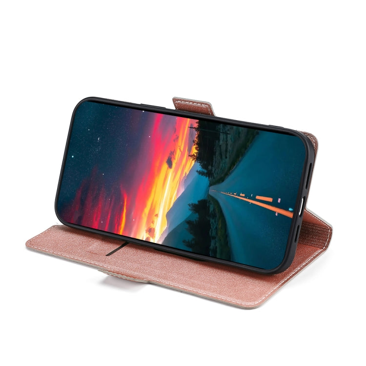 For iPhone 13 mini Ultra-thin Voltage Side Buckle PU + TPU Horizontal Flip Leather Case with Holder & Card Slot