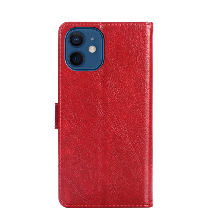 For iPhone 13 Zipper Bag PU + TPU Horizontal Flip Leather Case with Holder & Card Slot & Wallet & Lanyard