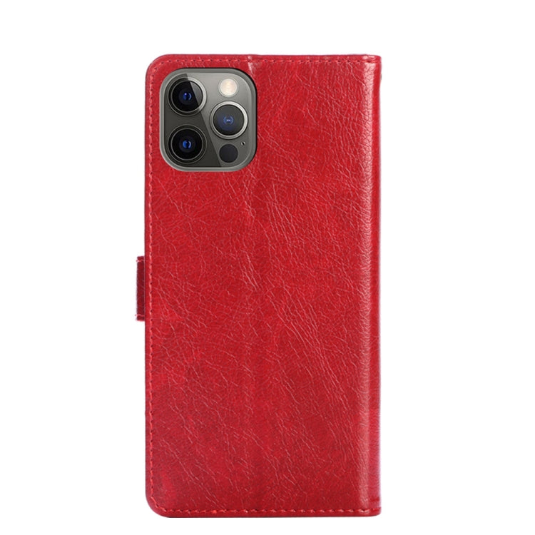 For iPhone 13 Pro Max Zipper Bag PU + TPU Horizontal Flip Leather Case with Holder & Card Slot & Wallet & Lanyard