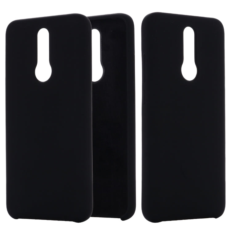 For Xiaomi Redmi 8 Solid Color Liquid Silicone Dropproof Full Coverage Protective Case