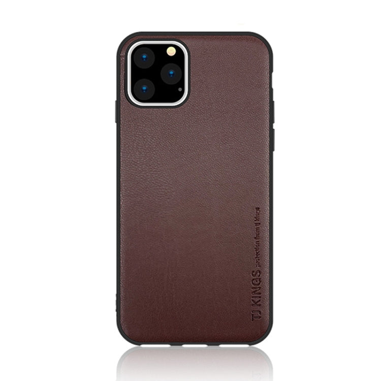 For iPhone 11 Pro TJ KINGS Elegant Series Shockproof PC + TPU + Lambskin Case