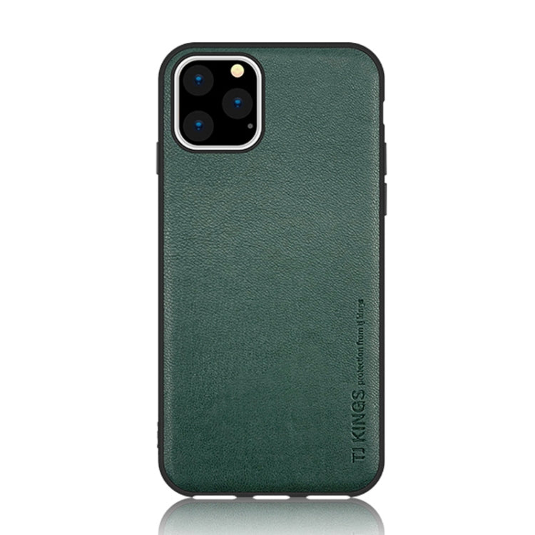 For iPhone 11 Pro TJ KINGS Elegant Series Shockproof PC + TPU + Lambskin Case