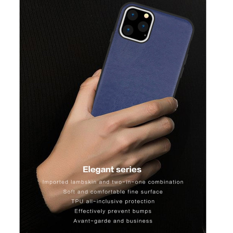 For iPhone 11 Pro Max TJ KINGS Elegant Series Shockproof PC + TPU + Lambskin Case