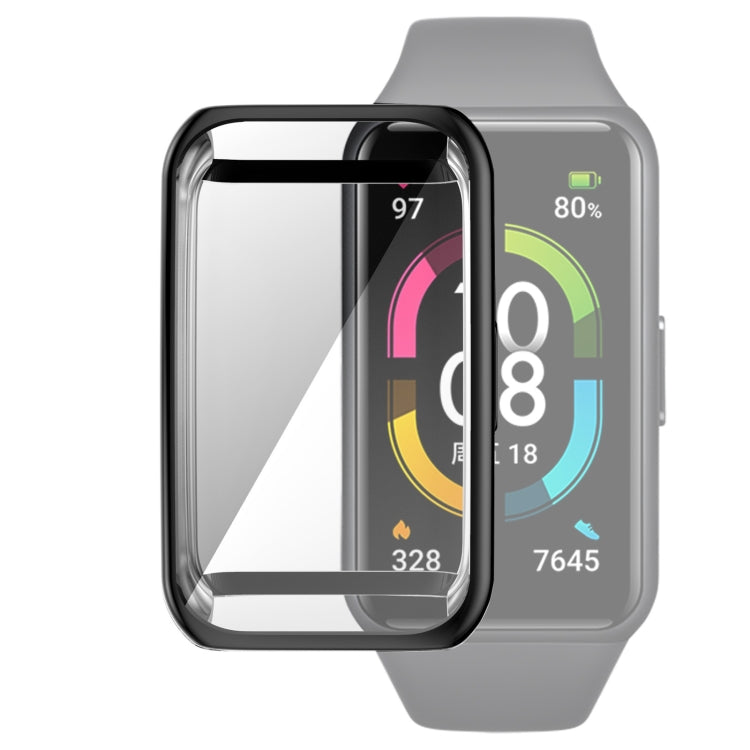 For Huawei Band 6 / 6 Pro / Honor Band 6 Full Coverage TPU Electroplating Protective Case Cover