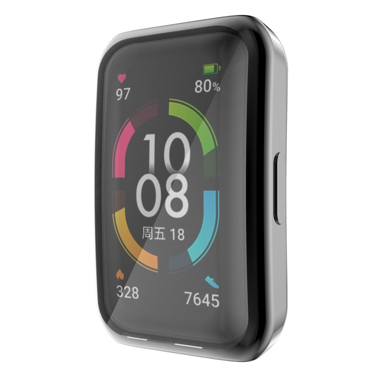For Huawei Band 6 / 6 Pro / Honor Band 6 Full Coverage TPU Electroplating Protective Case Cover