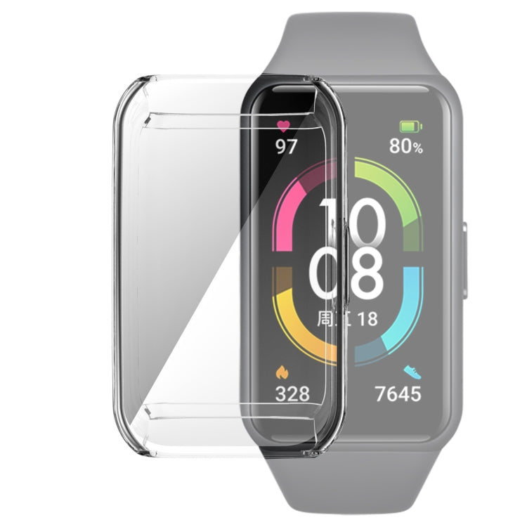 For Huawei Band 6 / 6 Pro / Honor Band 6 Full Coverage TPU Electroplating Protective Case Cover