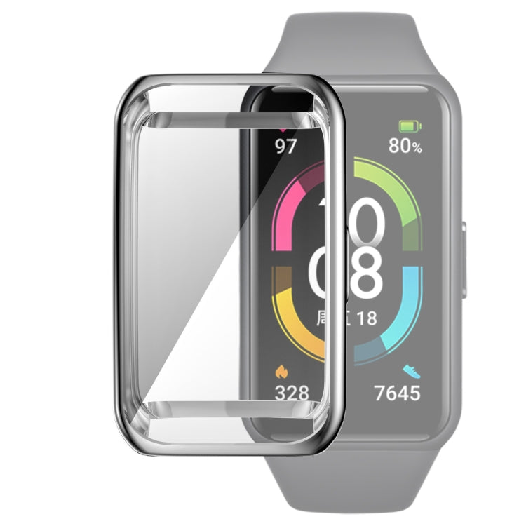 For Huawei Band 6 / 6 Pro / Honor Band 6 Full Coverage TPU Electroplating Protective Case Cover