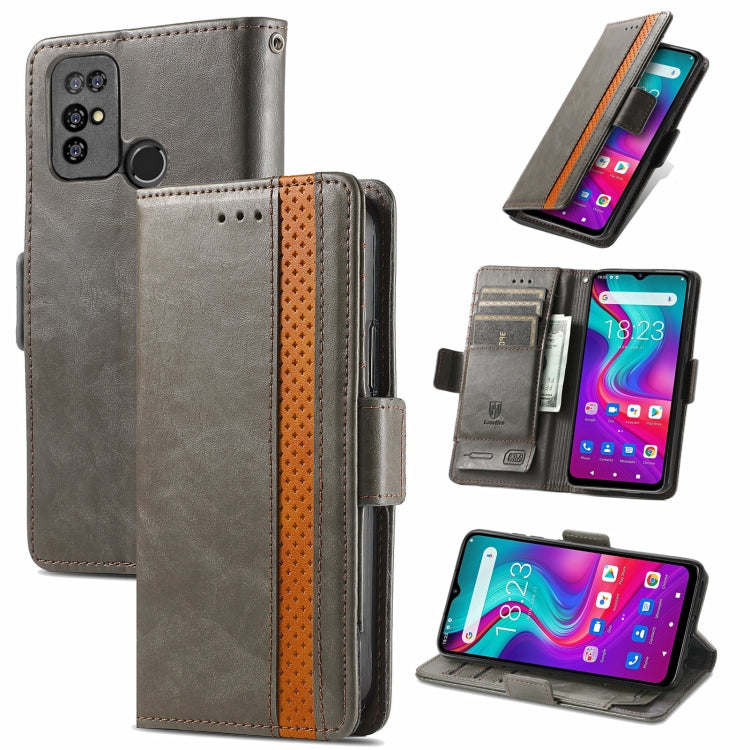 For Doogee X96 Pro CaseNeo Business Splicing Dual Magnetic Buckle Horizontal Flip PU Leather Case with Holder & Card Slots & Wallet
