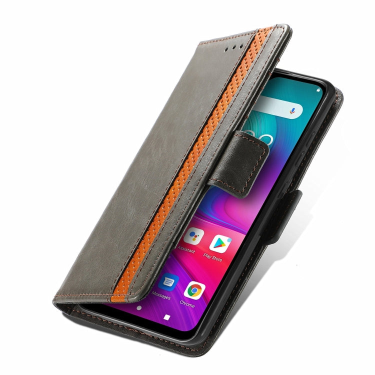 For Doogee X96 Pro CaseNeo Business Splicing Dual Magnetic Buckle Horizontal Flip PU Leather Case with Holder & Card Slots & Wallet