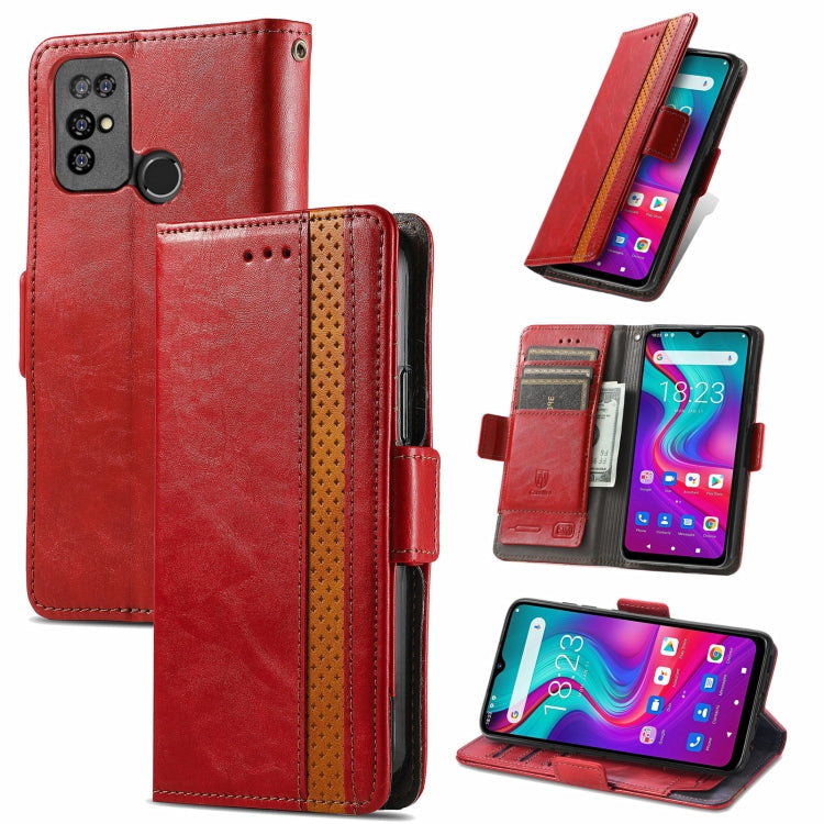 For Doogee X96 Pro CaseNeo Business Splicing Dual Magnetic Buckle Horizontal Flip PU Leather Case with Holder & Card Slots & Wallet