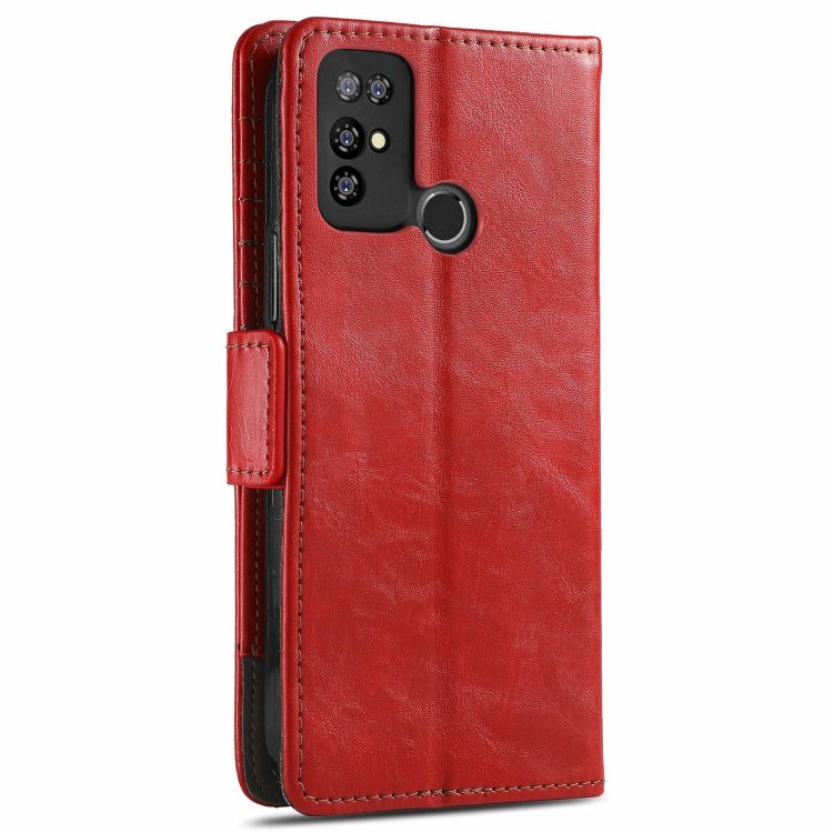 For Doogee X96 Pro CaseNeo Business Splicing Dual Magnetic Buckle Horizontal Flip PU Leather Case with Holder & Card Slots & Wallet