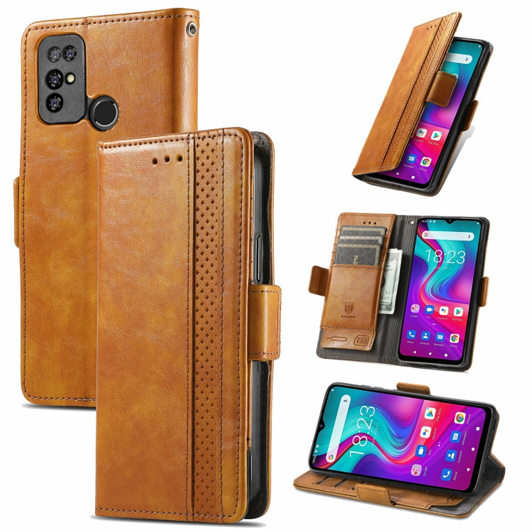 For Doogee X96 Pro CaseNeo Business Splicing Dual Magnetic Buckle Horizontal Flip PU Leather Case with Holder & Card Slots & Wallet