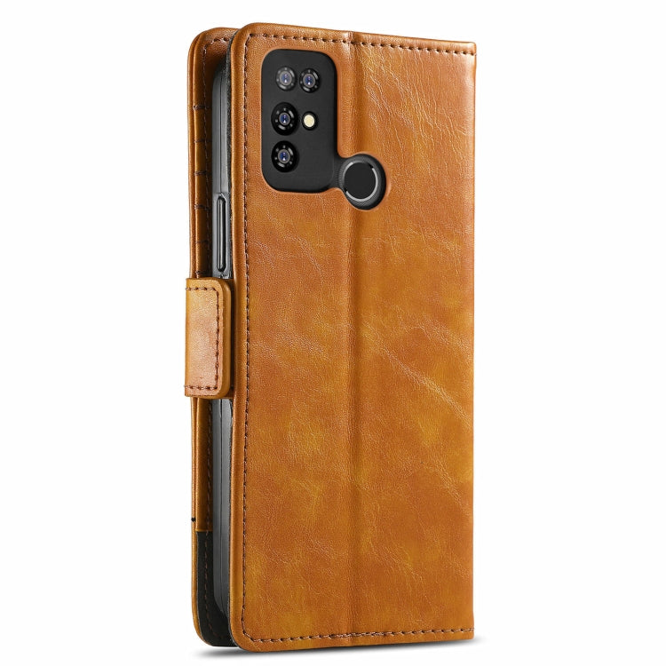 For Doogee X96 Pro CaseNeo Business Splicing Dual Magnetic Buckle Horizontal Flip PU Leather Case with Holder & Card Slots & Wallet