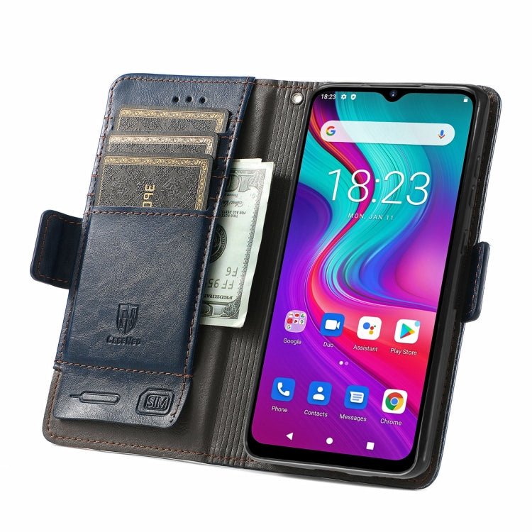 For Doogee X96 Pro CaseNeo Business Splicing Dual Magnetic Buckle Horizontal Flip PU Leather Case with Holder & Card Slots & Wallet